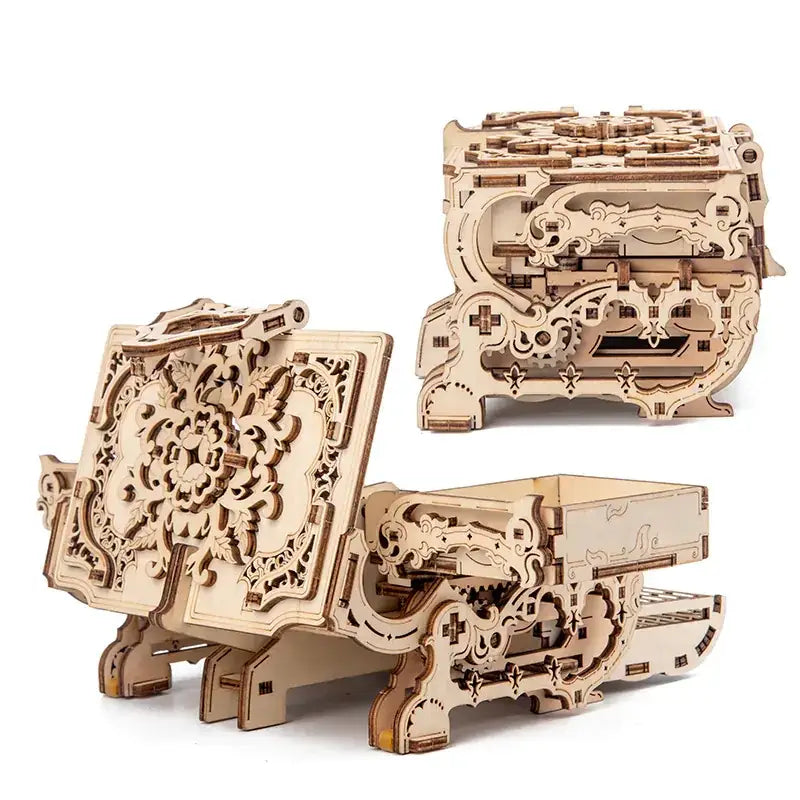 3D Wooden Puzzle Mechanical Model for DIY Gifts