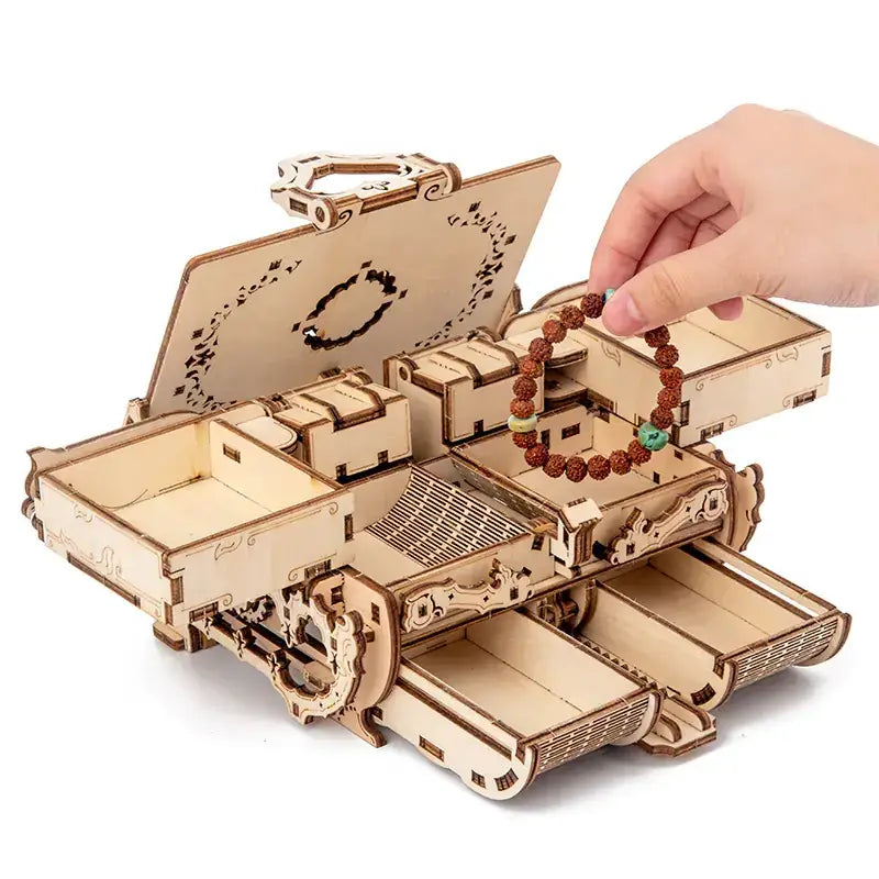 3D Wooden Puzzle Mechanical Model for DIY Gifts