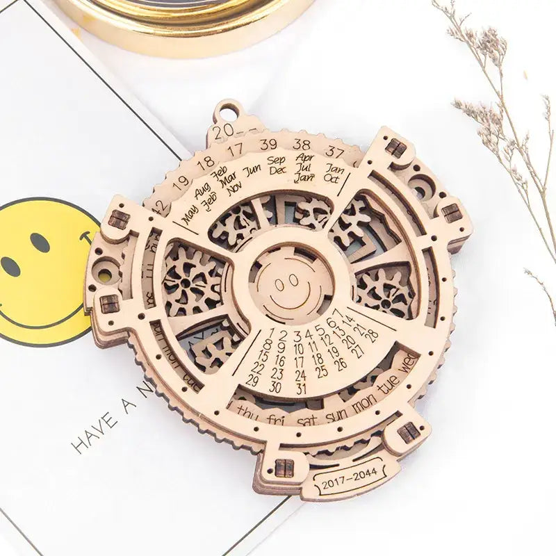 3D Wooden Puzzle Mechanical Model for DIY Gifts