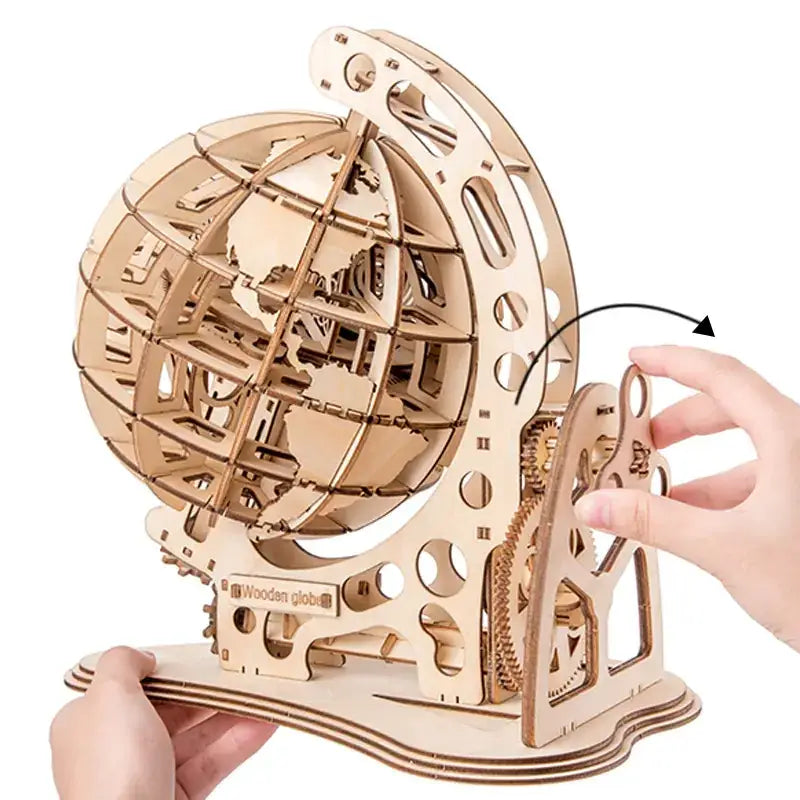 3D Wooden Puzzle Mechanical Model for DIY Gifts