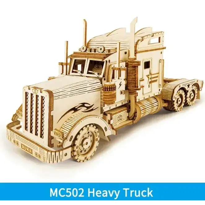3D Wooden Puzzle Toy