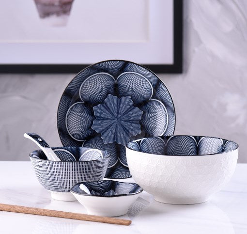 Creative Ceramic Dinnerware Set in Nordic Style