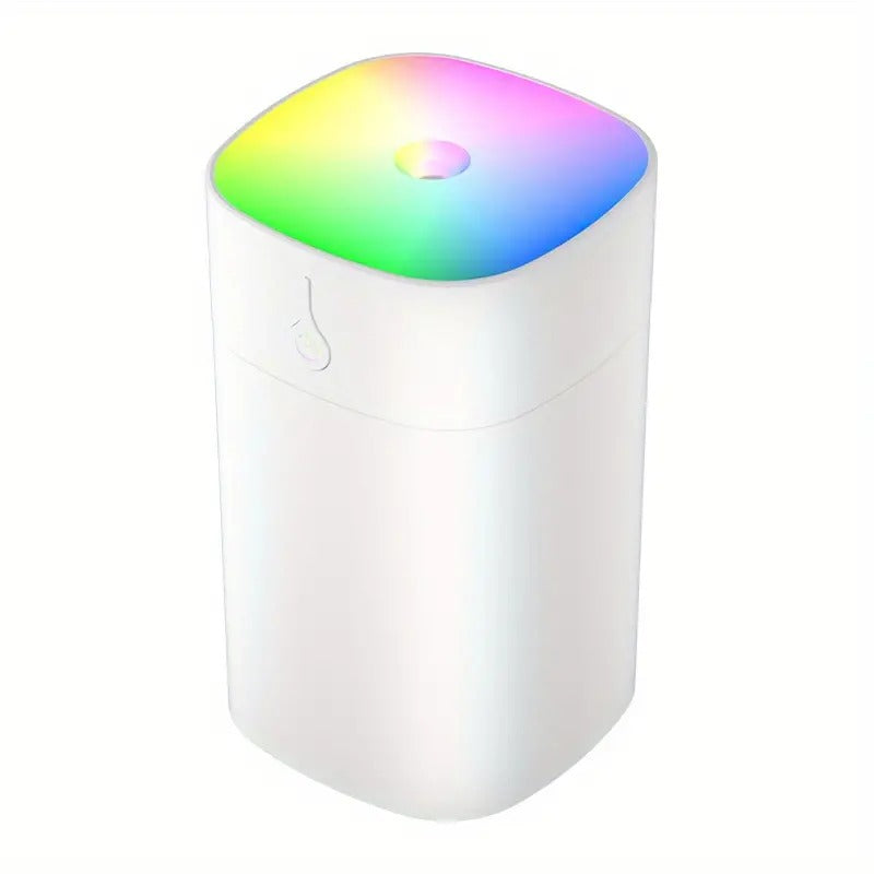 USB Small Humidifier with Aromatherapy and Colorful Light
