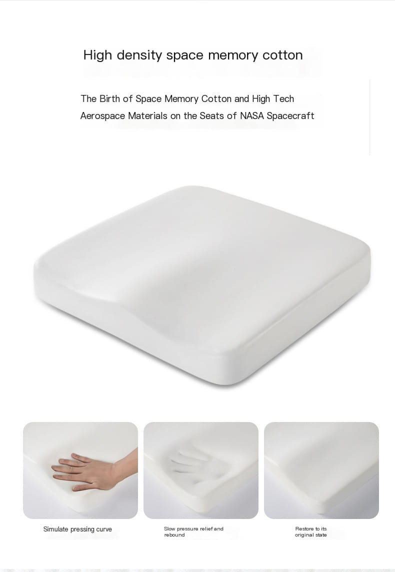 Memory Foam Seat Cushion for Office and Car