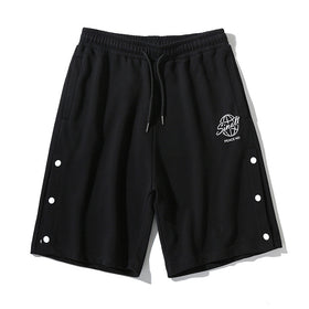 Men's Loose Printed Sports Five-Point Shorts