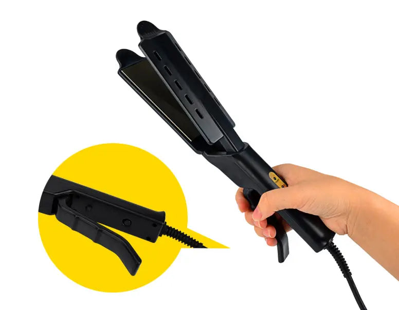 4-Temperature Setting Hair Straightener and Iron