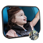 Baby Car Mirror Seat Safely Monitor Infant Child in Rear Facing Seat Wide View Shatterproof Adjustable Acrylic Baby Essentials for Newborn 100% Shatterproof Car Seat Mirror Rear Facing Infant