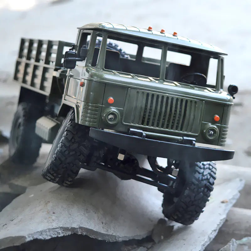 Remote Control Off-Road Military Toy Truck