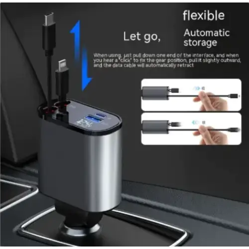 4-in-1 Car Fast Charger