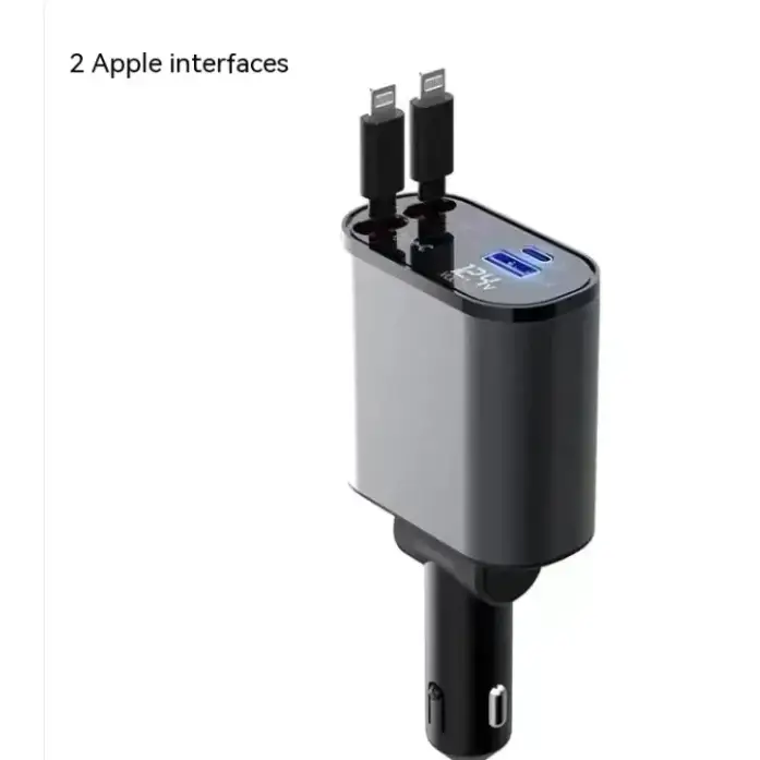 4-in-1 Car Fast Charger
