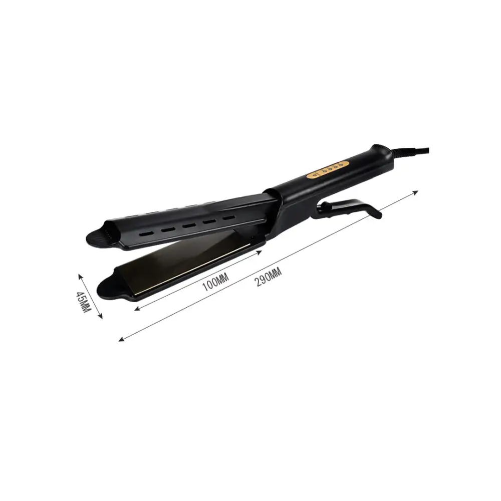 4-Temperature Setting Hair Straightener and Iron