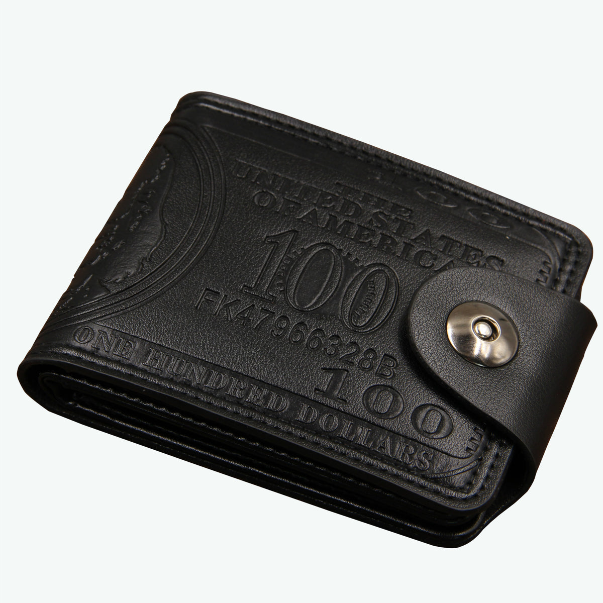 Retro PU Men's Wallet with Money Clip and Coin Purse