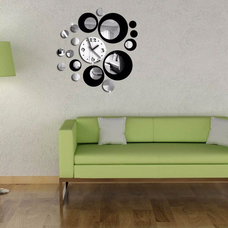 Creative European Wall Clock - DIY 3D Acrylic Design
