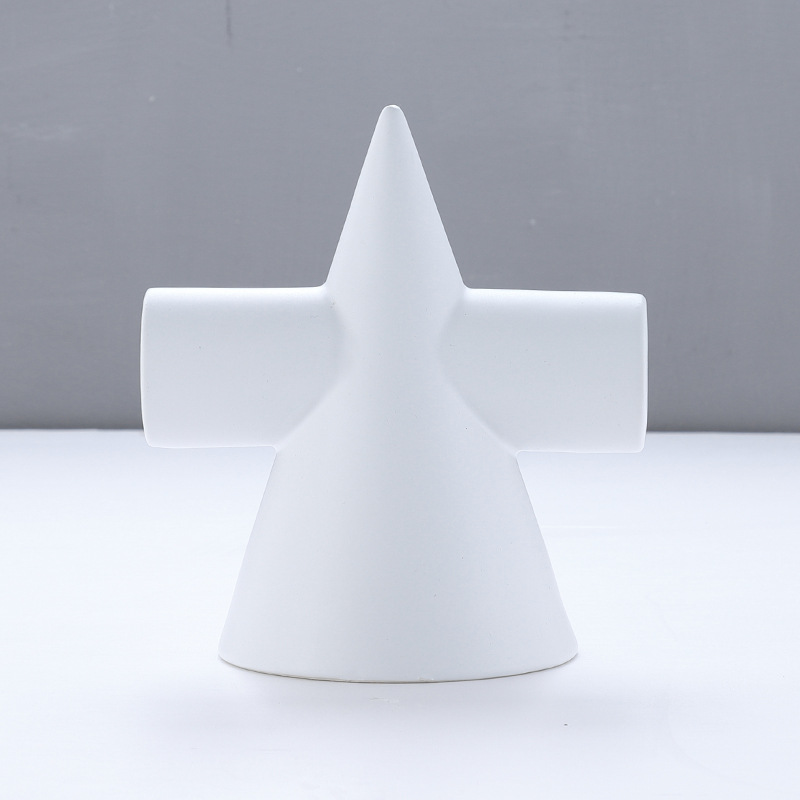 Icosphere Sculpture - Creative Nordic Ceramic Decorative Piece