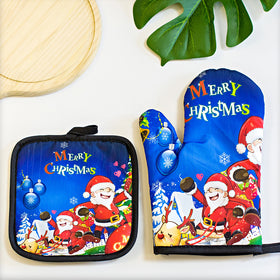 High-Temperature Resistant Anti-Scald Oven Gloves Set