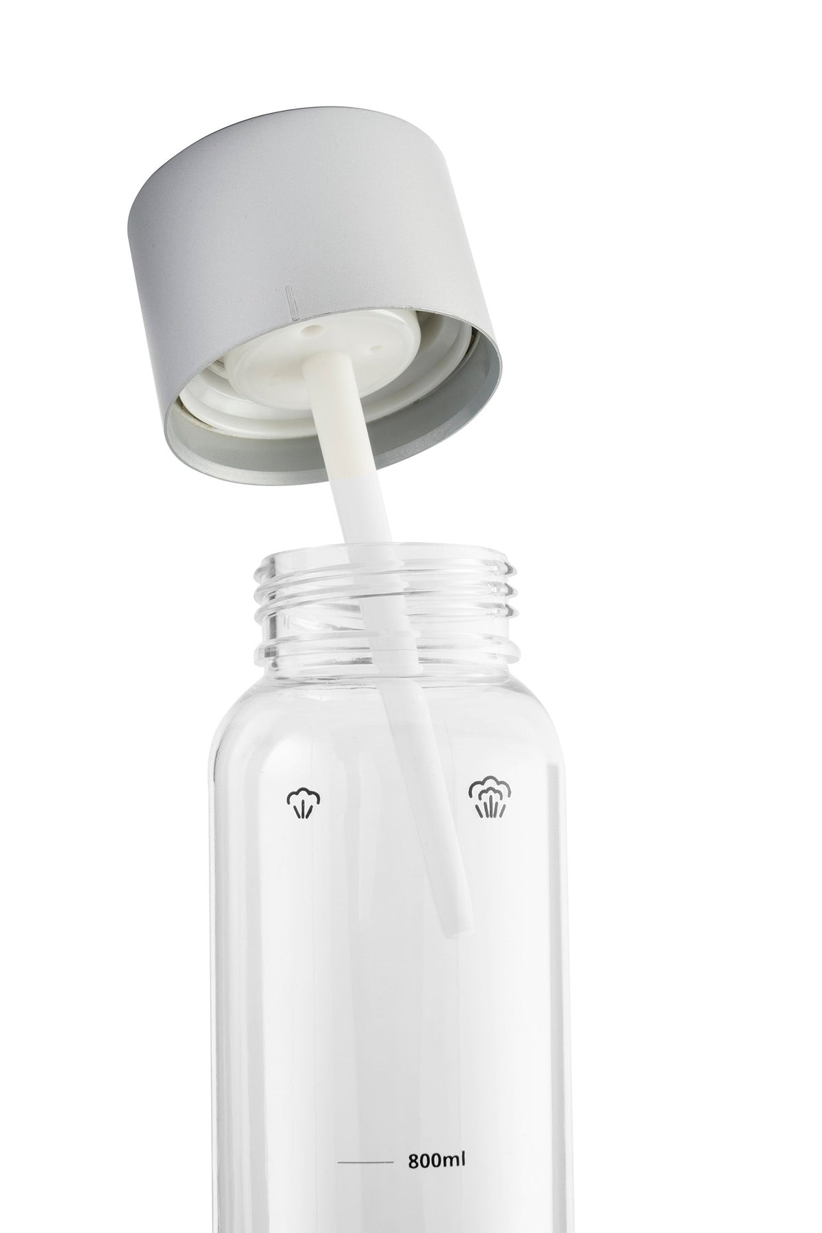qarbo Sparkling Water Maker Aircharge Cap (Silver)