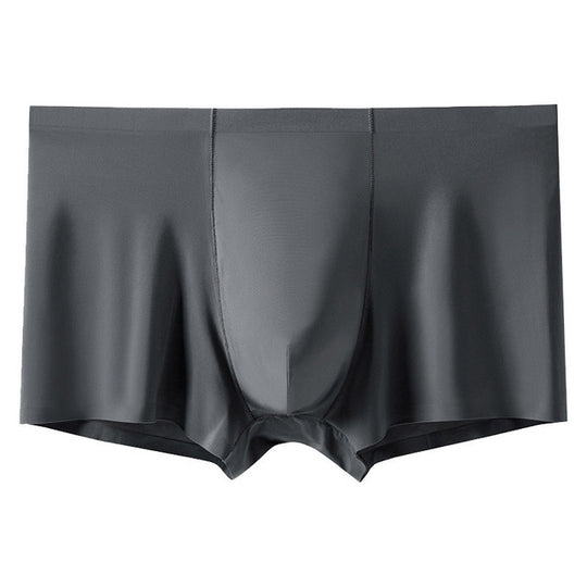 Comfortable and Breathable Men's Elastic Boxer Shorts