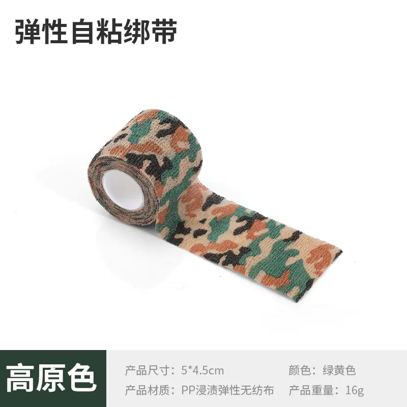 Outdoor Camouflage Self-Adhesive Elastic Tape Strips - Joomcy