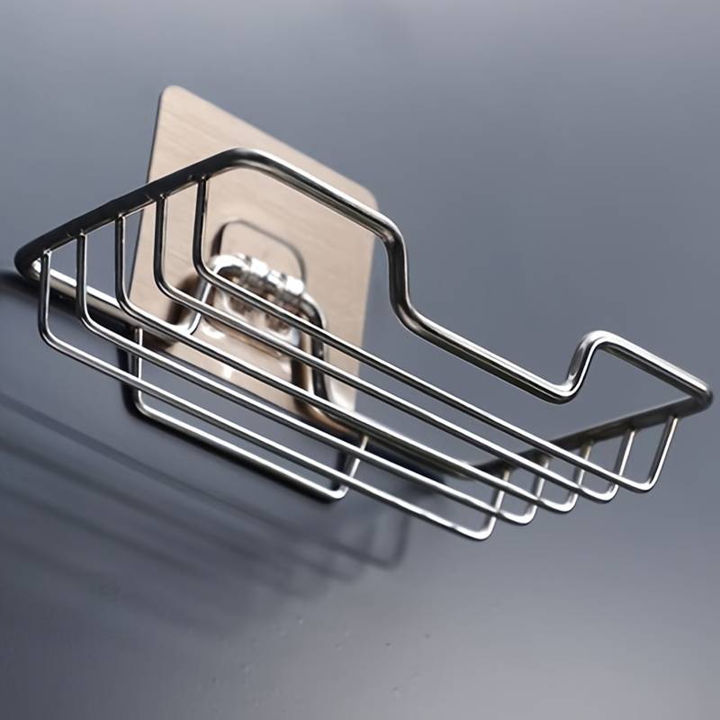 Wall Mounted Soap Storage Rack with Adhesive Holder