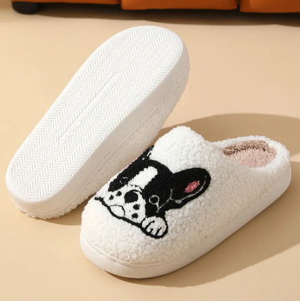 Bulldog Non Slip Slippers