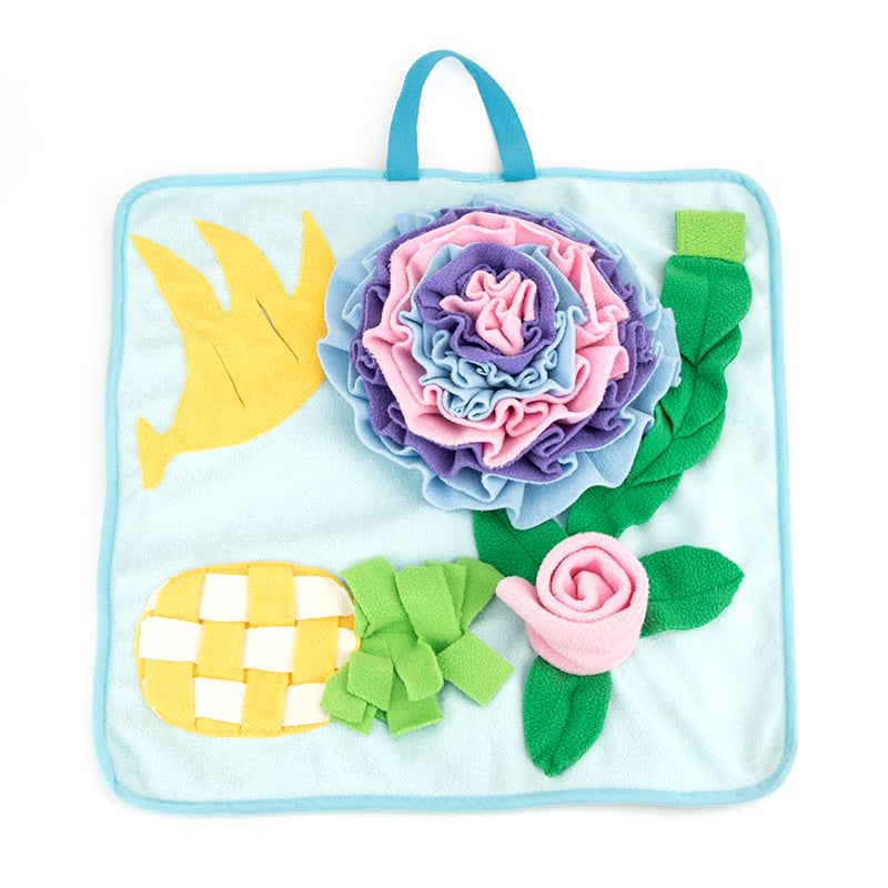 Pet Snuffle Mat for Dogs - Interactive Nosework Puzzle