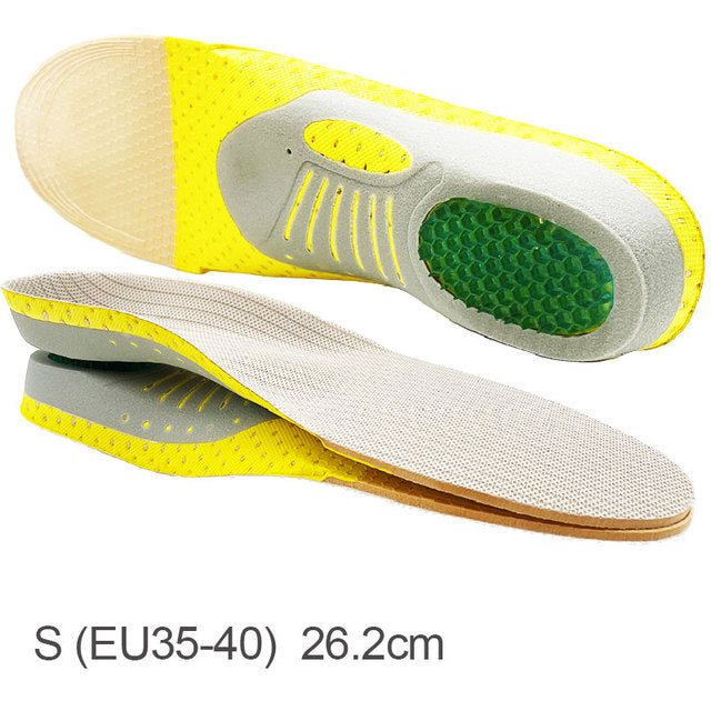 EVA Flat Foot Support Sports Insole for Shock Absorption