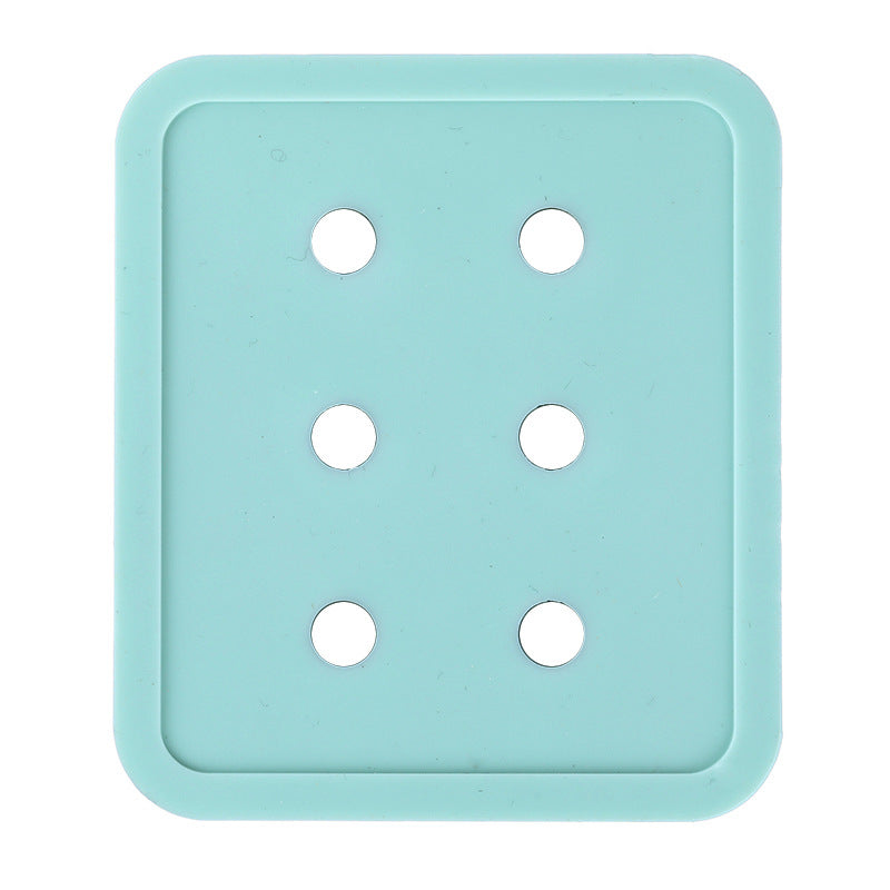 Crystal Epoxy Square Sphere Half-Dome Silicone Mold