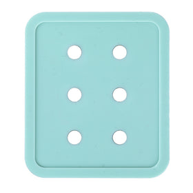 Crystal Epoxy Square Sphere Half-Dome Silicone Mold