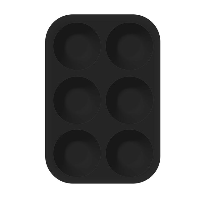 Silicone Semi Sphere Baking Mold for 3D Cupcakes
