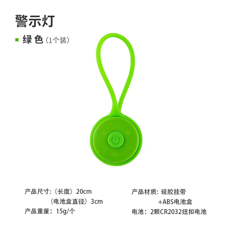 Outdoor LED Camping Light with Silicone Tarp Rope - Joomcy
