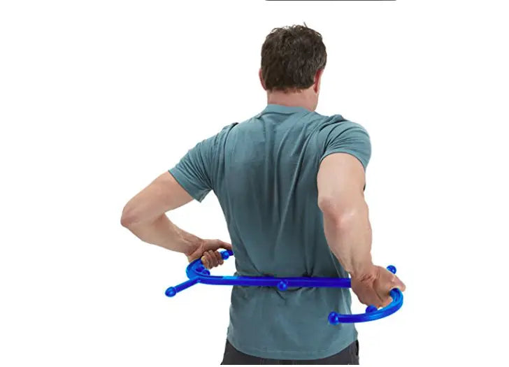 Back Massager with Deep Tissue Acupressure Stick