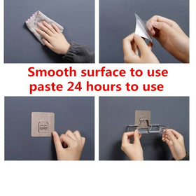 Wall Mounted Soap Storage Rack with Adhesive Holder