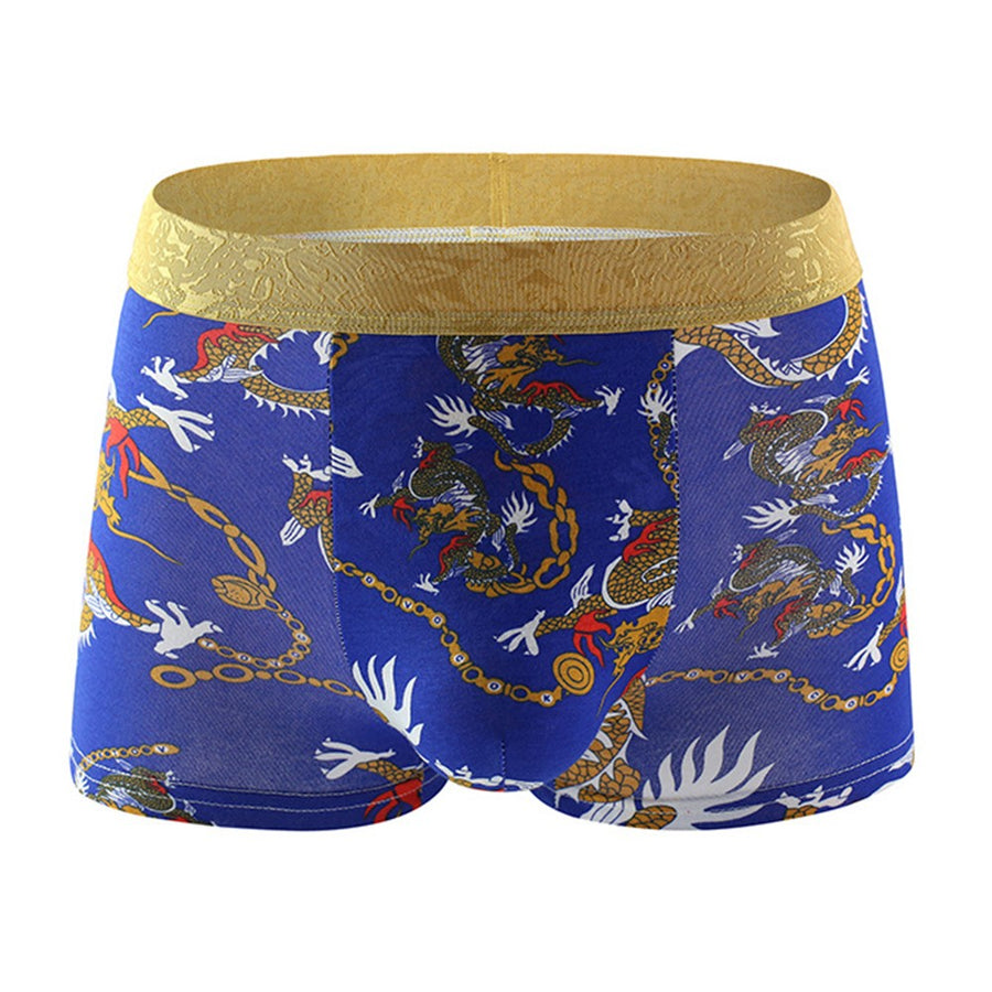 Soft, Breathable, Elastic Men's Boxer Shorts