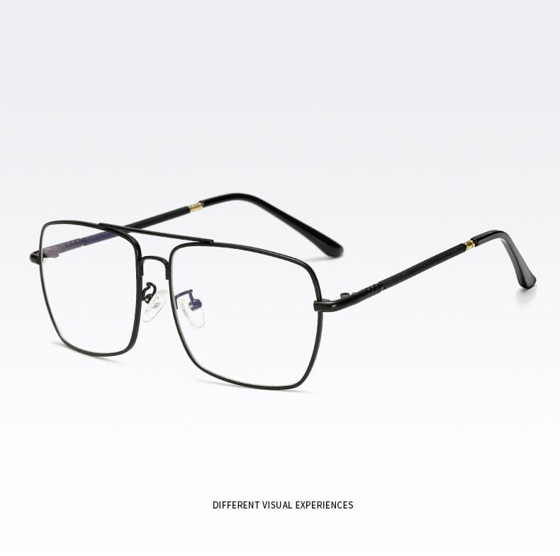 Retro Square Optical Glasses Image 6