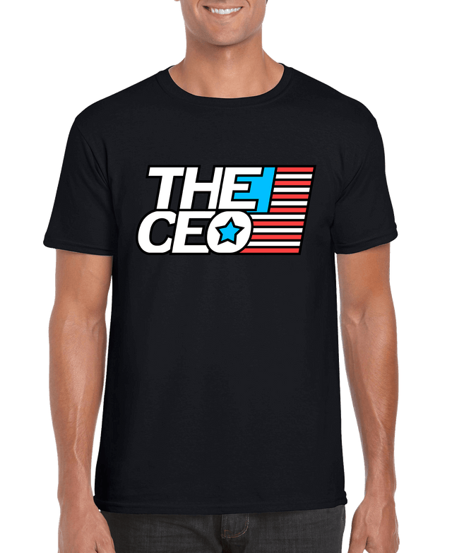 American Flag The CEO Men's T-shirt