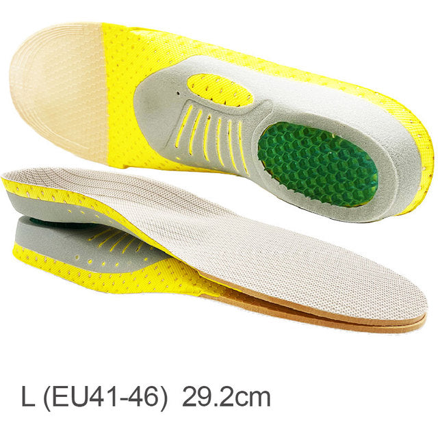 EVA Flat Foot Support Sports Insole for Shock Absorption