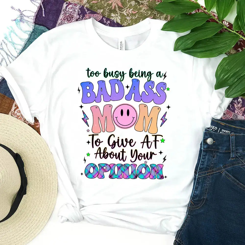 Bad Ass Mom – DTF Transfer