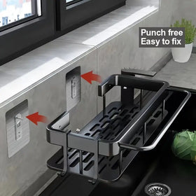 Multi-Functional Wall-Mounted Draining Rack for Storage