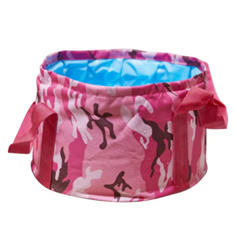 Portable Folding Water Basin for Travel and Camping