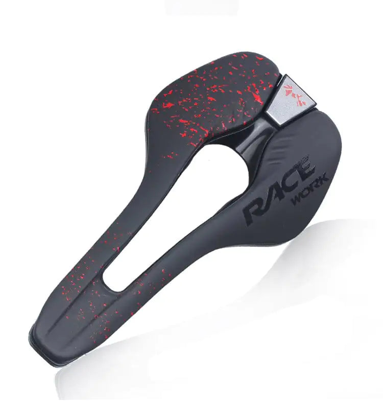 Comfortable Hollow Bicycle Saddle Cushion in Microfiber - Joomcy