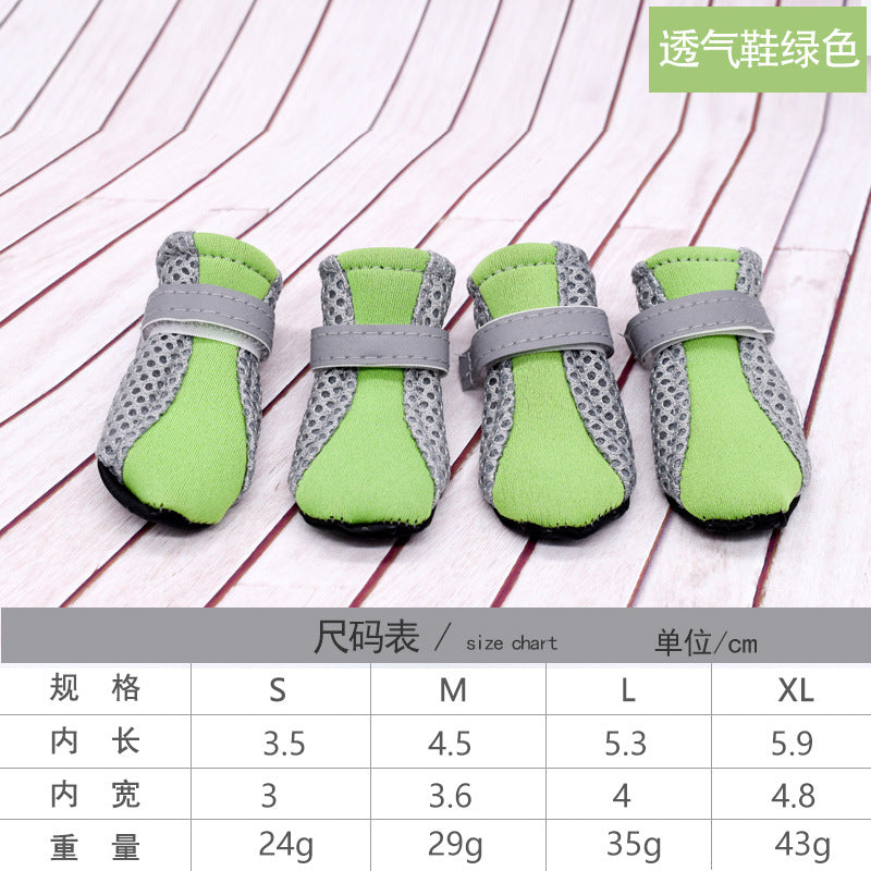 Pet Mesh Non-Slip Breathable Dog Shoes for Small Breeds