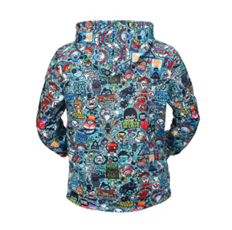 3D Digital Printing Hoodie - European and American Style