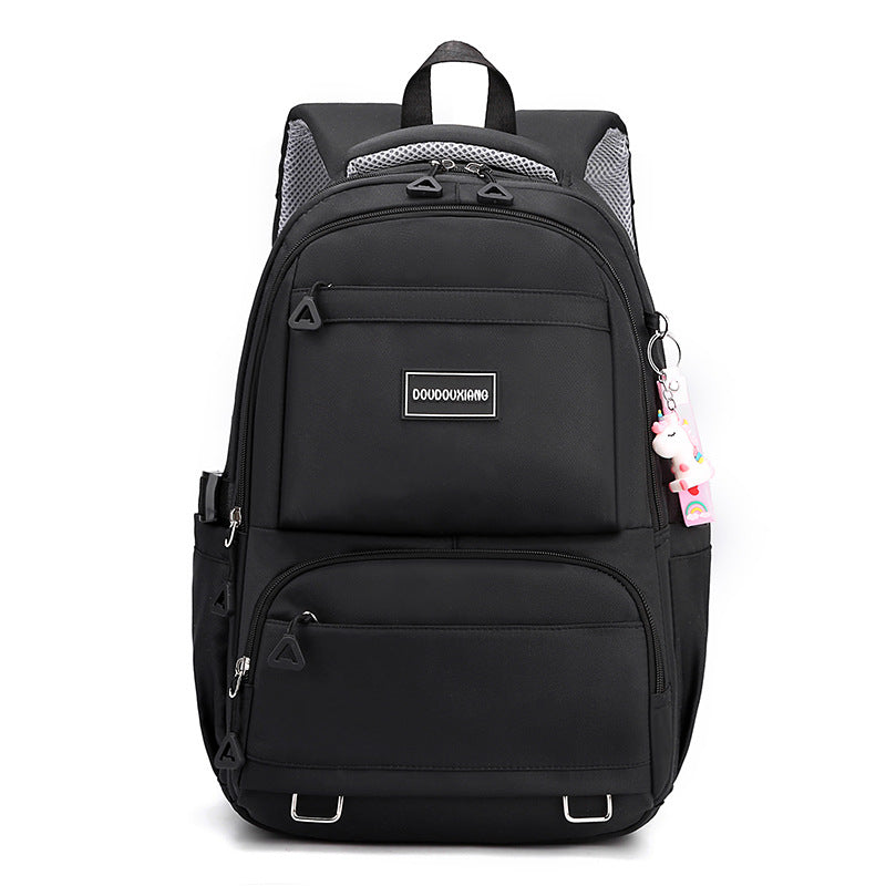 Stylish Large Capacity Nylon Backpack for Students