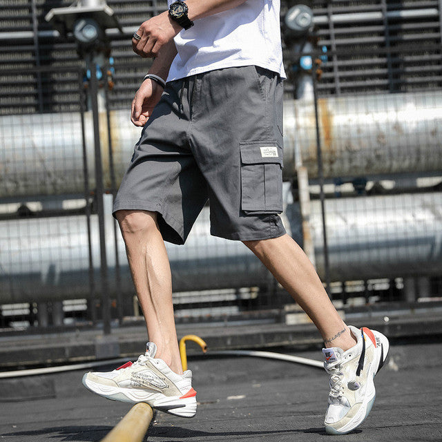 Trendy Men's Loose Camouflage Five-Point Shorts