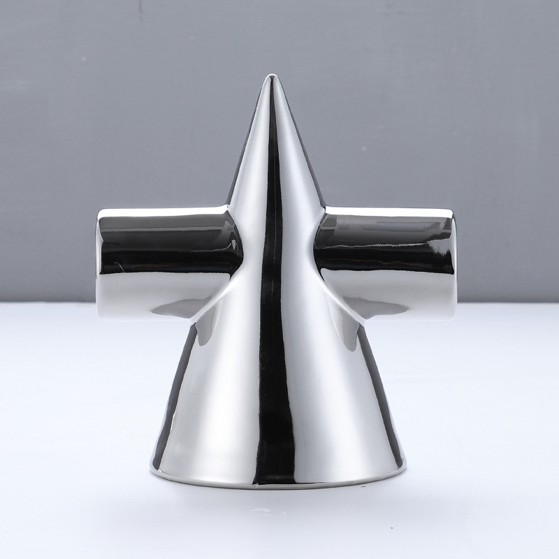 Icosphere Sculpture - Creative Nordic Ceramic Decorative Piece