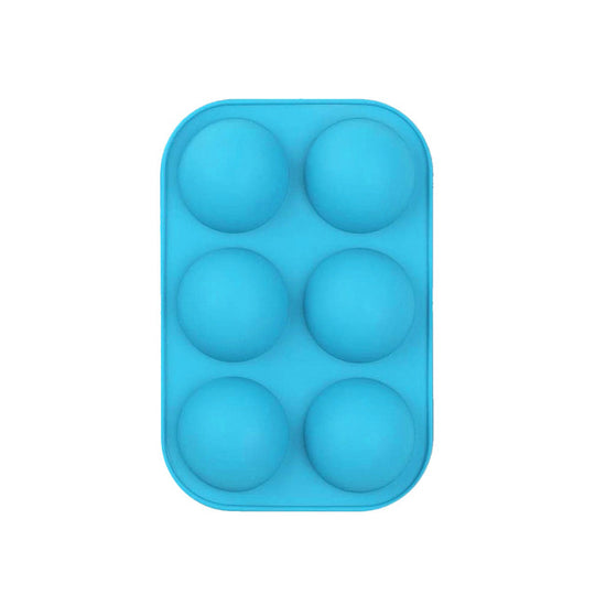 Silicone Semi Sphere Baking Mold for 3D Cupcakes