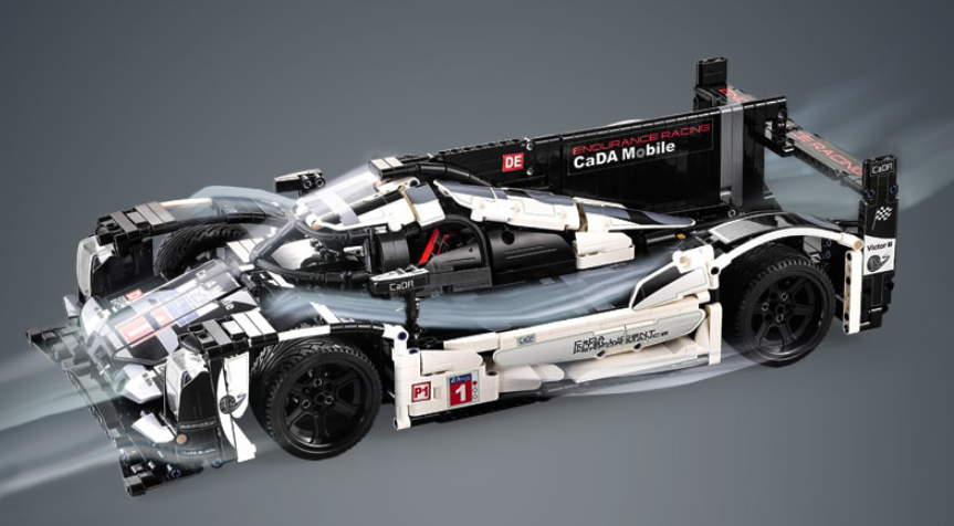 Children's Educational Building Block Race Car Toy 919