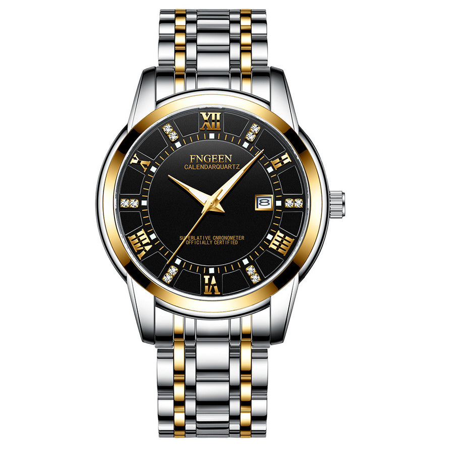Men's Ultra-thin Waterproof Quartz Business Watch