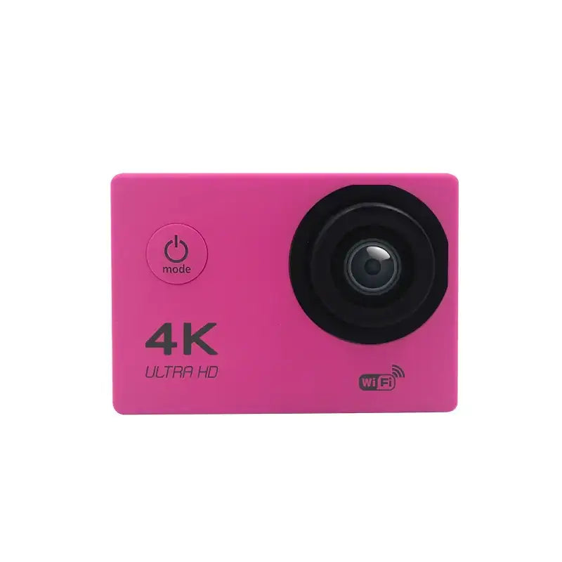 4K Action Camera with Remote Control and Waterproof Design