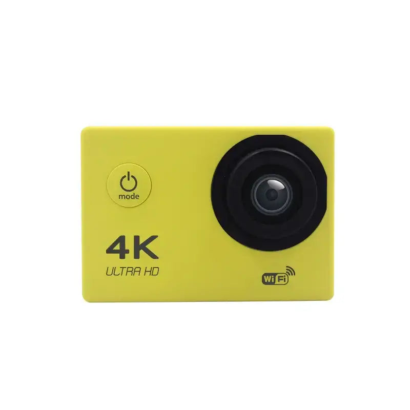 4K Action Camera with Remote Control and Waterproof Design